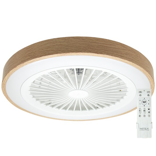 MV5020-WD-2 boja drveta plafonski ventilator 20W sa svetlom LED CCT 25W sa daljinskim upravljačem