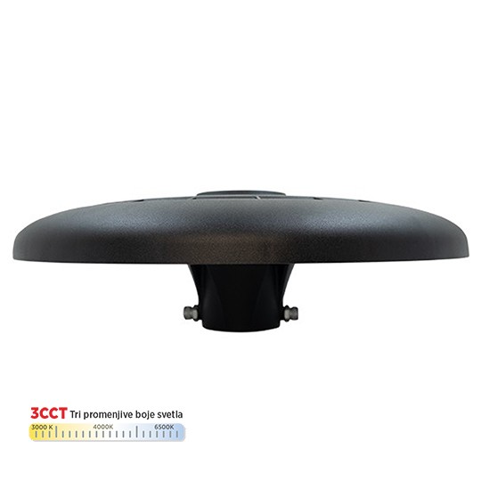 M453100-CCT CRNA 120W LED parkovska lampa 3000-6500K IP65 Mitea Lighting