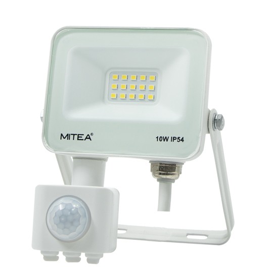 M490010-RLS-B5 6500K SMD ECO LED reflektor sa senzorom 10W BELI Mitea Lighting