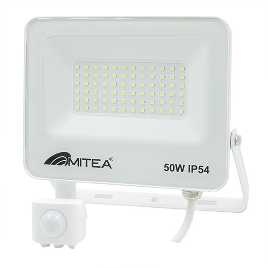 M490050-RLS-B5 6500K SMD ECO LED reflektor sa senzorom 50W BELI Mitea Lighting