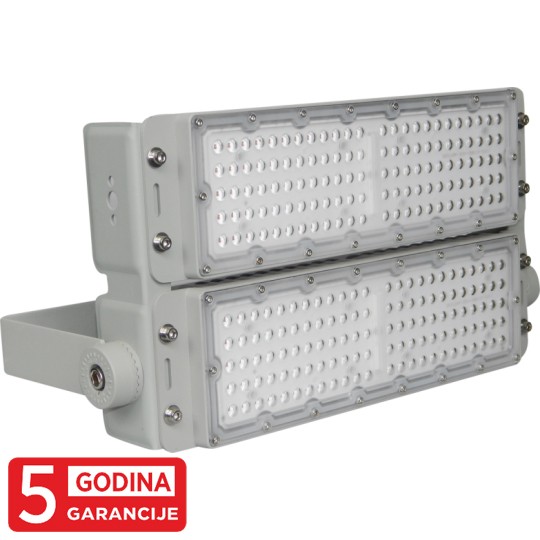 M457200 6500K modularni SMD LED reflektor 200W sivi 6kV .IES IP65 5Y Mitea Lighting