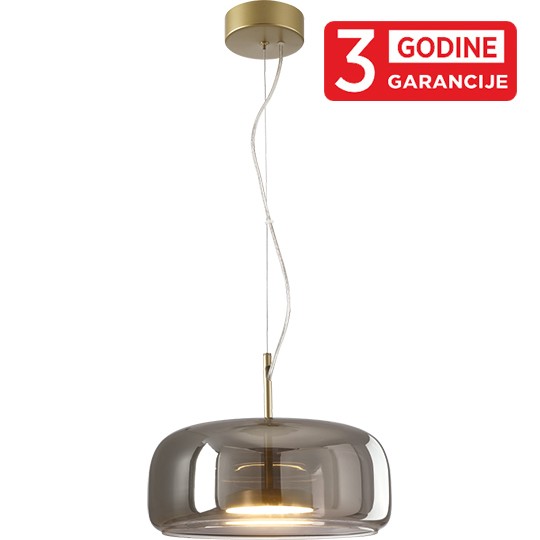 ECLIPTICA MAP9229-1A 6W 3000K bronza+smoky visilica LED 3Y Mitea Lighting