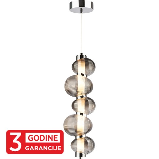 NIMBUS MAP9401-1A 18W 3000K hrom+smoky LED visilica 3Y Mitea Lighting