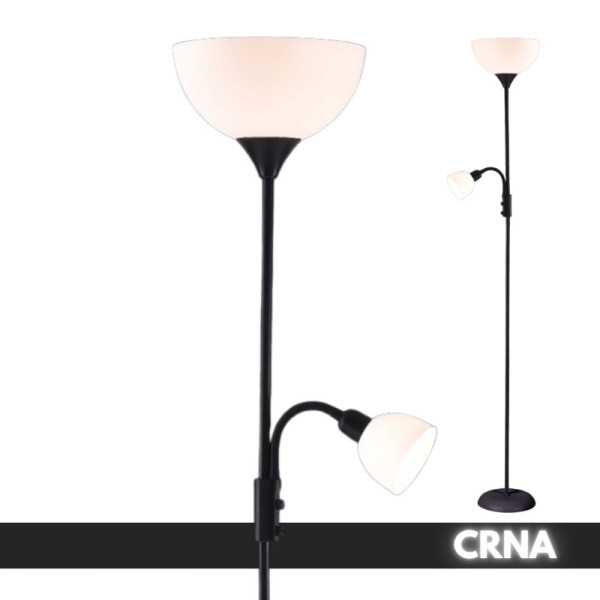 THALES PODNA LAMPA CRNA E27 E14, 013750