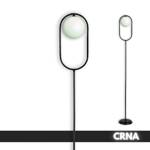 PEGAZ PODNA LAMPA CRNA G9, 013762