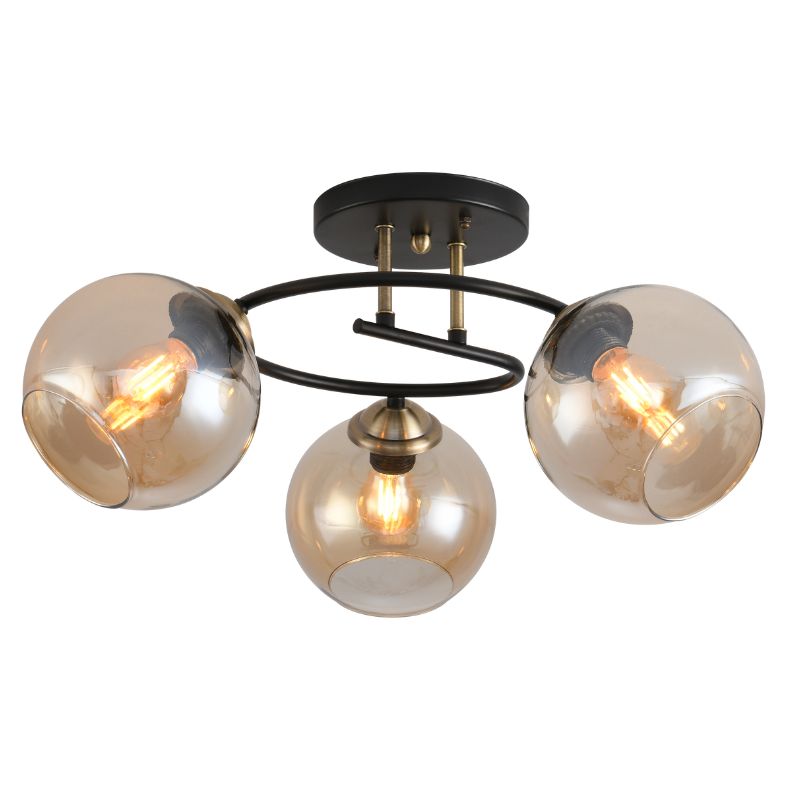 PIER PLAFONSKA L. BK*AB*SMOKE 3E27, 003247