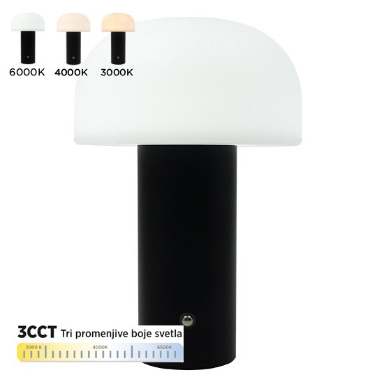 M1082-C LED stona lampa bela CCT 3000-6000K Mitea Lighting