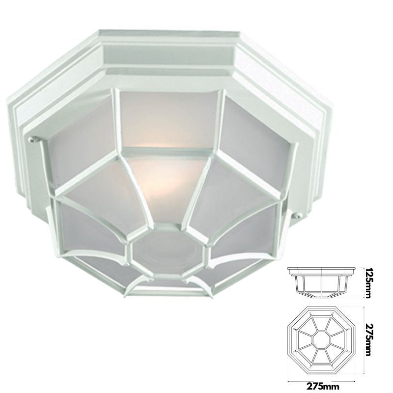 PLAFONJERA_SPIDER_MG07SRE27_3404 WH, 013254