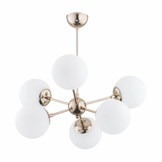 M11095-6 luster zlatni 6xE27 Max.60W/220V Mitea Lighting