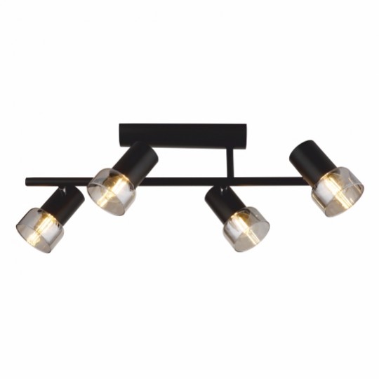 M190514 CRNA spot lampa 4xE14 max. 40W Mitea Lighting