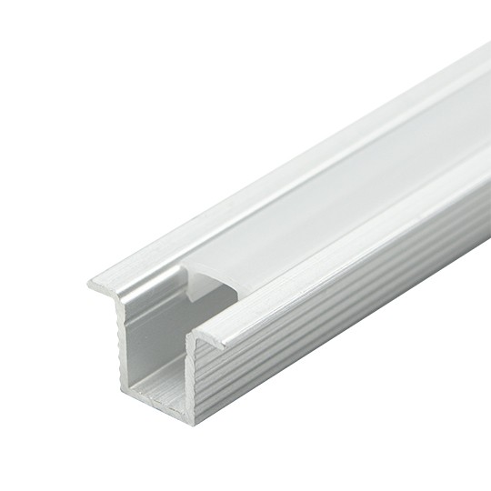 MA079 SIVI Aluminijumski profil za LED trake 9x13.4x2000mm ugradni sa difuzerom 2m Mitea Lighting