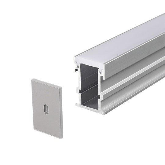 MA631 Aluminijumski profil za LED trake 21x25.8x2000mm set sa difuzorom Mitea Lighting