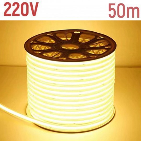 MLA-320D-COB 10W/1m 220V 3000K IP65 50m kotur COB 10mm LED traka - svetleći niz - set 320 LED/1m Mitea Lighting