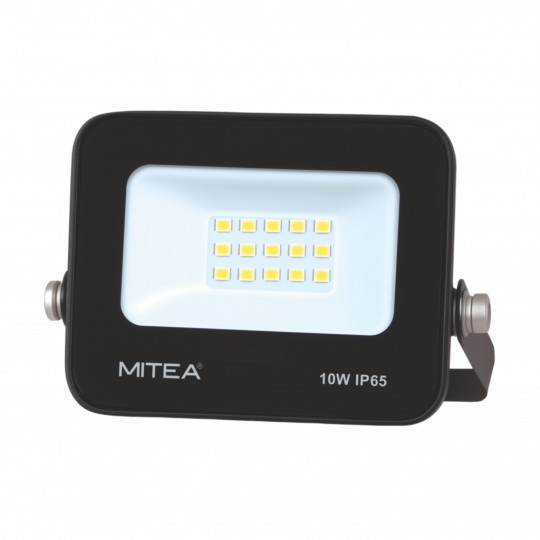 M480010-C6 3000K SMD ECO LED reflektor 10W CRNI IP65 Mitea Lighting