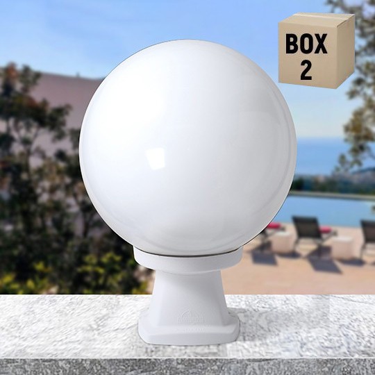 DISMA/G250 bela stubna lampa 1xE27 G26.114.000.E27 Fumagalli