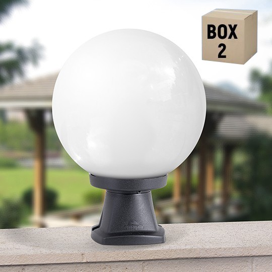 DISMA/G250 crna stubna lampa 1xE27 G26.114.000.E27 Fumagalli