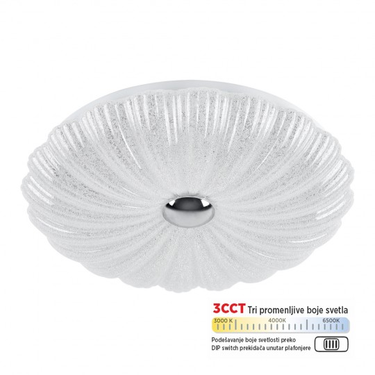 M205543 BELA 15W LED CCT DIP switch  plafonjera Mitea Lighting