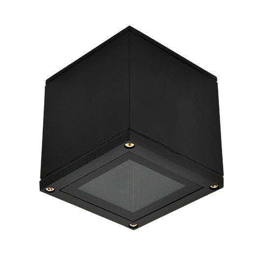 M034-KC CRNA 1xGU10 lampa nadgradna IP65