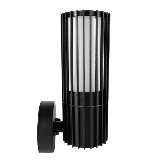 M917 CRNA baštenska lampa zidna IP54 1xGU10 Mitea Lighting