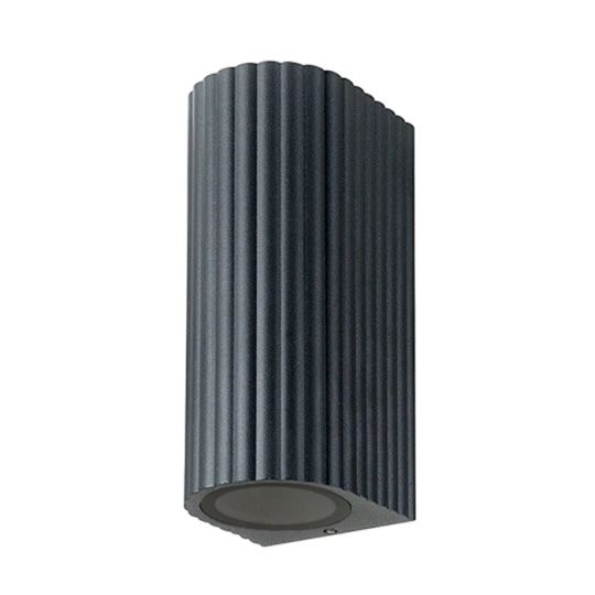 M955020 A ANTRACIT baštenska lampa zidna 2xGU10 IP65 Mitea Lighting