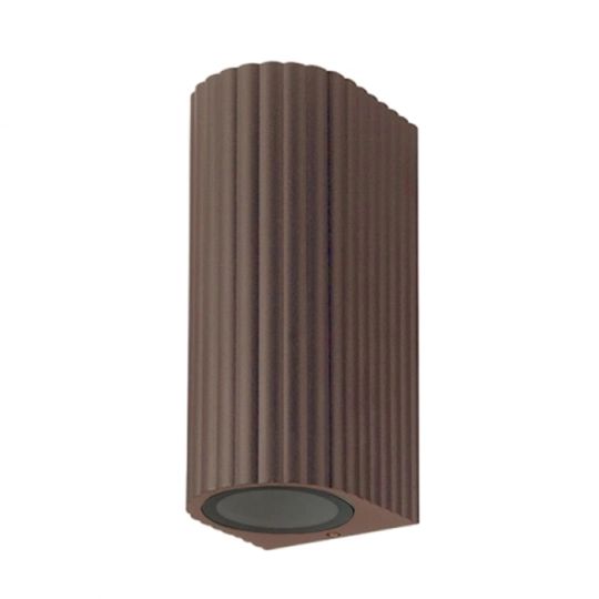 M955020 BR BRAON baštenska lampa zidna 2xGU10 IP65 Mitea Lighting
