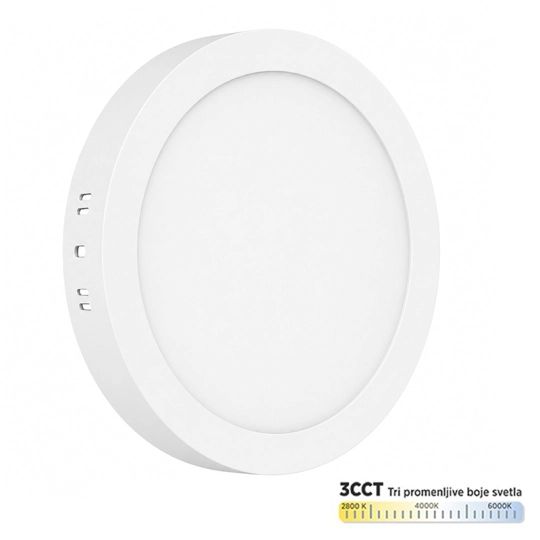 M30NO-CCT 30W  beli nadgradni okrugli LED panel Mitea Lighting